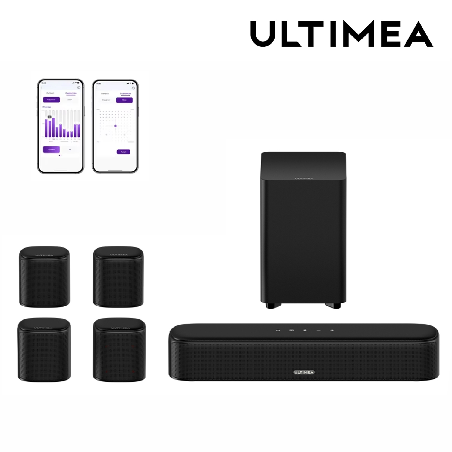 ULTIMEA 7.1 Channel Sound Bar  - đánh giá và giá Home Cinema Wireless